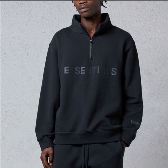 God Essentials Half Zip Sweater | Poshmark